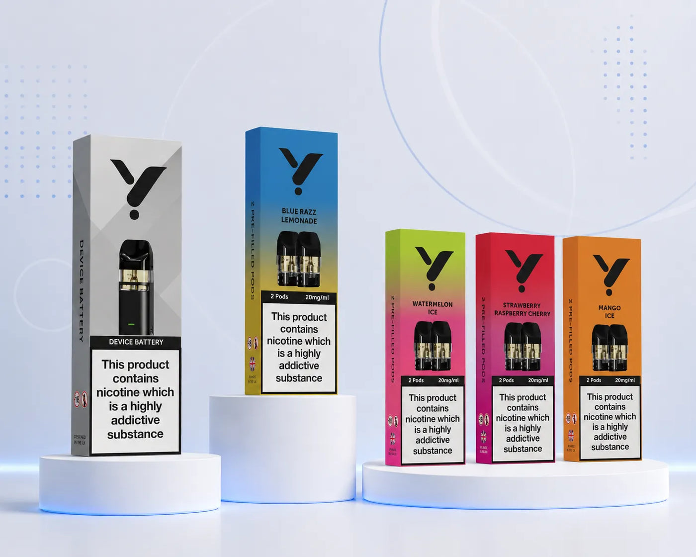Launch your own prefilled pod range